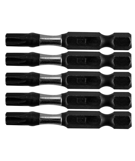 Bity udarowe S2, 50 mm, T30 - 5 szt.