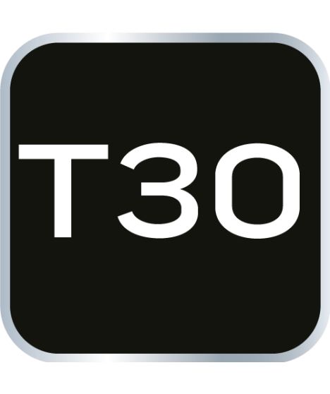 Bity udarowe S2, 50 mm, T30 - 5 szt.