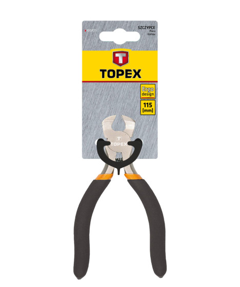 Szczypce precyzyjne czołowe 115 mm