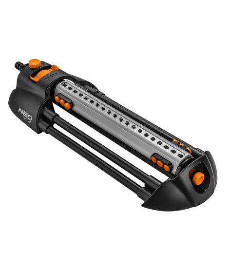 Zraszacz oscylacyjny, funkcja wyłączania dysz, 20 dysz, regulacja siły strumienia