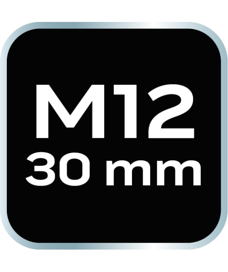 Końcówka Spline M12 x 30 mm, S2 x 2 szt.