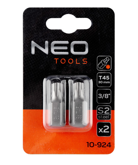 Końcówka TORX T45 x 30 mm, S2 x 2 szt.