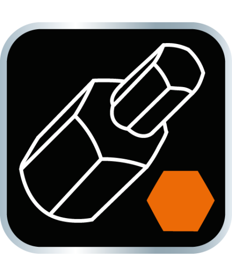 Końcówka HEX 12 x 30 mm, S2 x 2 szt.