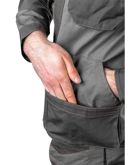 Bluza robocza 2 w 1, 100% cotton, rozmiar L