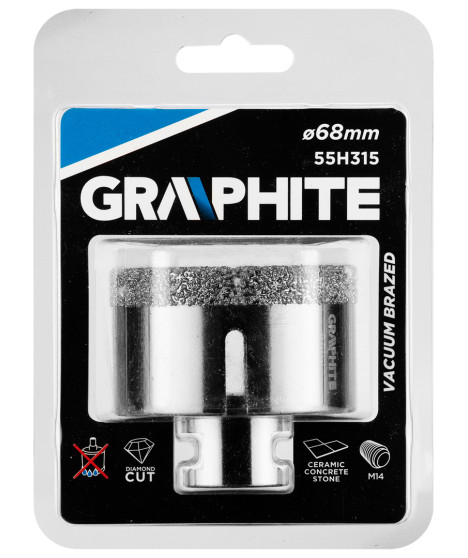 Otwornica diamentowa 68 mm x M14