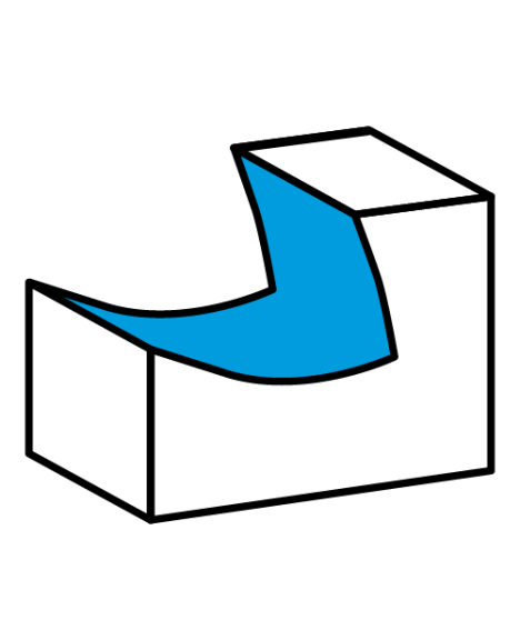 Frez do metalu HM, typ G (ostrołukowy ostry), 12 x 25 mm, trzpień 6 x 45 mm