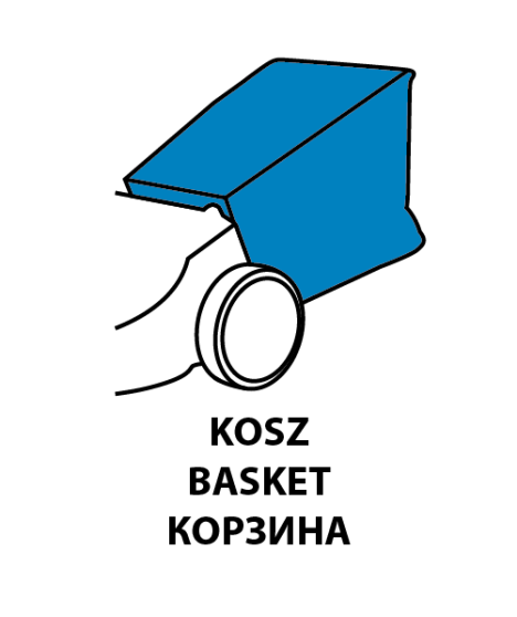 Kosiarka spalinowa 4.35KM, szerokosć koszenia 525mm