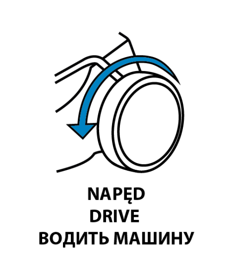 Kosiarka spalinowa 4.35KM, szerokosć koszenia 525mm