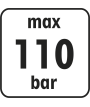 Myjka ciśnieniowa 1400W, ciśnienie 80 (maks. 110) bar