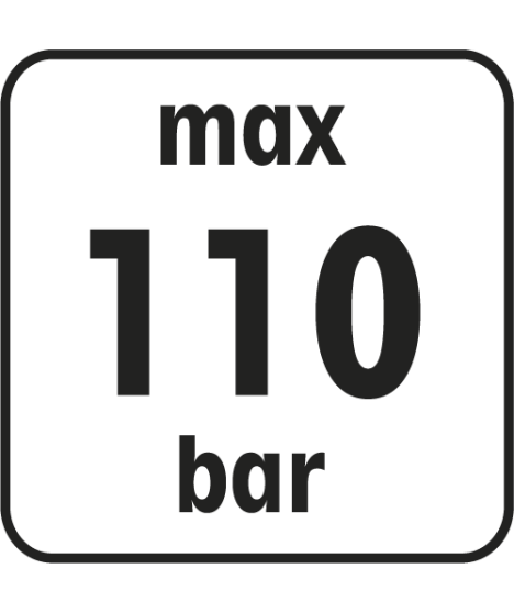 Myjka ciśnieniowa 1400W, ciśnienie 80 (maks. 110) bar