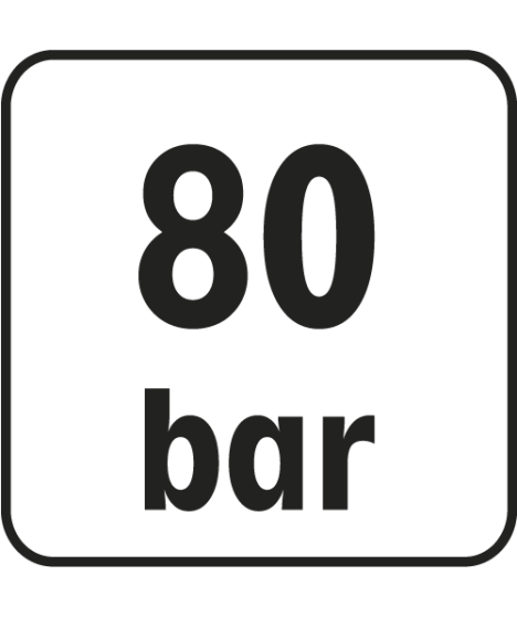 Myjka ciśnieniowa 1400W, ciśnienie 80 (maks. 110) bar