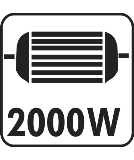Myjka ciśnieniowa 2000W, ciśnienie 110 (maks 160) bar