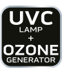 Lampa UVC dezynfekująca, bakteriobójcza, wirusobójcza, ozonowanie, 38W