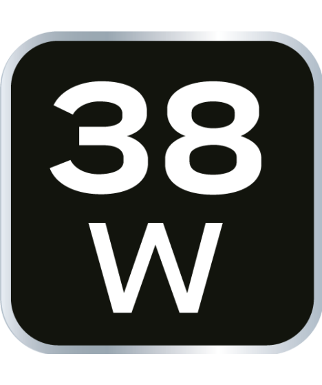 Lampa UVC dezynfekująca, bakteriobójcza, wirusobójcza, ozonowanie, 38W