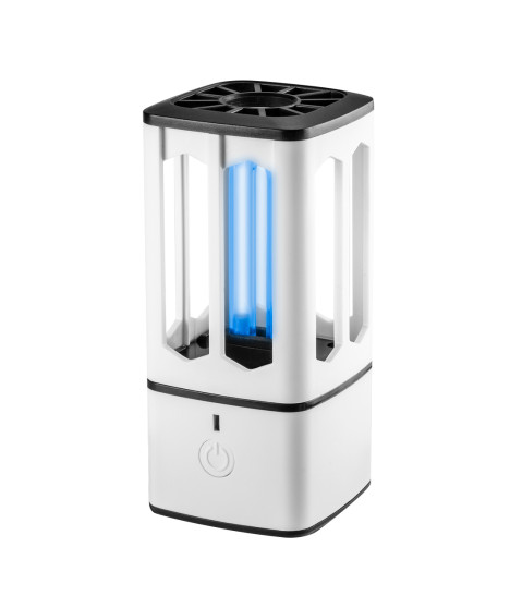 Lampa UVC dezynfekująca, bakteriobójcza, wirusobójcza, ozonowanie, 5V, bezprzewodowa