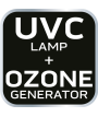 Lampa UVC dezynfekująca, bakteriobójcza, wirusobójcza, ozonowanie, 5V, bezprzewodowa