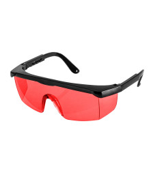 Okulary wzmacniające widoczność lasera czerwone