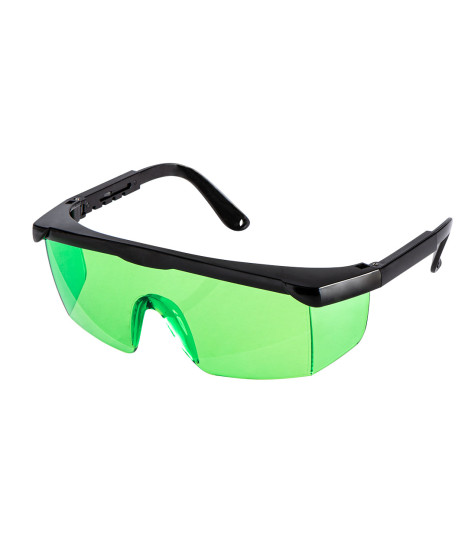 Okulary wzmacniające widoczność lasera zielone