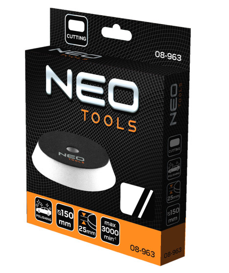 Pad polerski 130 x 150 mm x 25 mm, gąbka ścierna