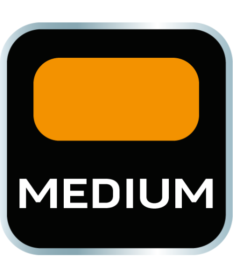 Pad polerski 130 x 150 mm x 25 mm, gąbka średnia