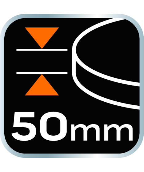 Pad polerski 150 x 50 mm, gąbka miękka, M14