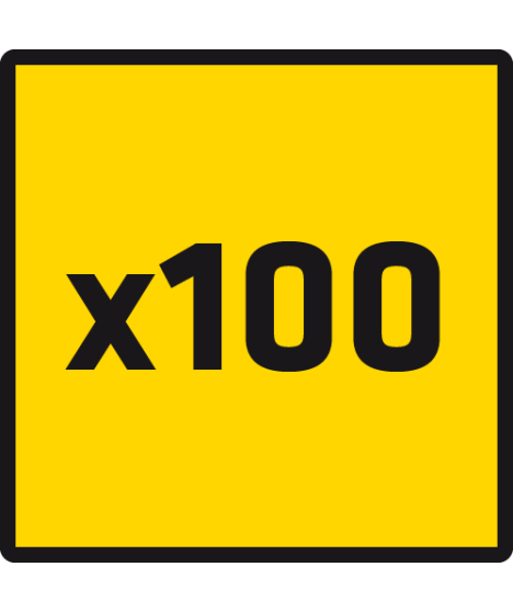 Krzyżyki dystansowe z kółkiem 2,0 mm, 100 szt.