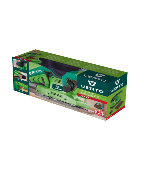 Szlifierka oscylacyjna 135W, stopa 90 x 187 mm