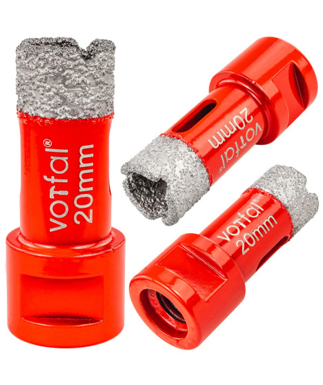 Wiertło diamentowe 20 mm koronka otwornica m14 gres