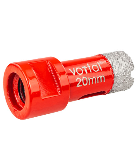 Wiertło diamentowe 20 mm koronka otwornica m14 gres