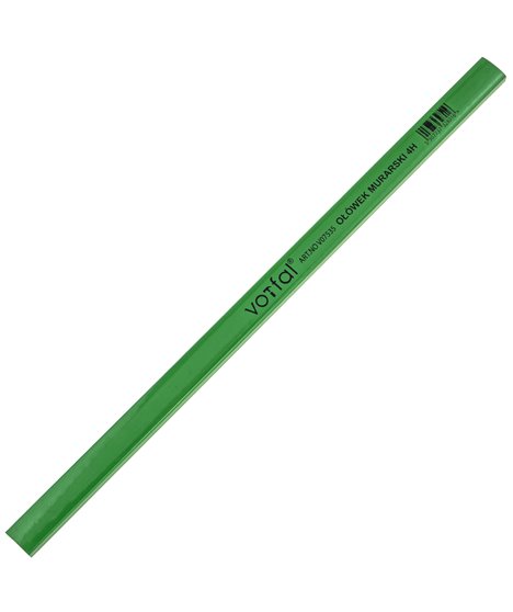 Ołówek murarski budowlany kamieniarski 25 cm 4H – 5 sztuk