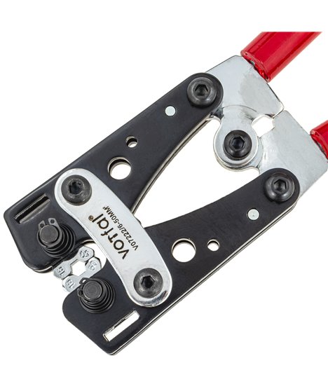 Zaciskarka praska do kabli tulejek przewodów 6-50 mm