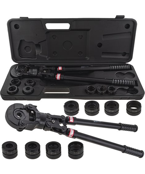 Praska zaciskarka hydrauliczna do rur PEX (TH+U) 16-32 mm 8T