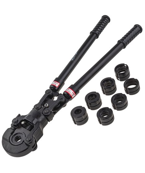 Praska zaciskarka hydrauliczna do rur PEX (TH+U) 16-32 mm 8T