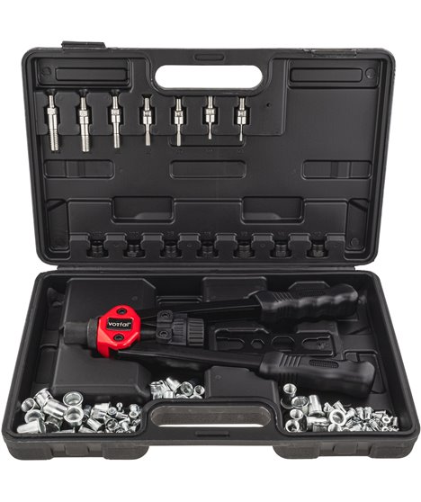 Nitownica ręczna nitonakrętek M3-M12 dźwigowa M3 M4 M5 M6 M8 M10 M12 zestaw