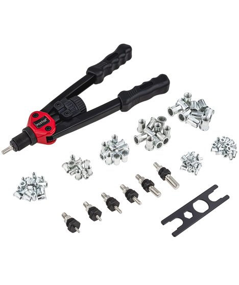 Nitownica ręczna nitonakrętek M3-M12 dźwigowa M3 M4 M5 M6 M8 M10 M12 zestaw