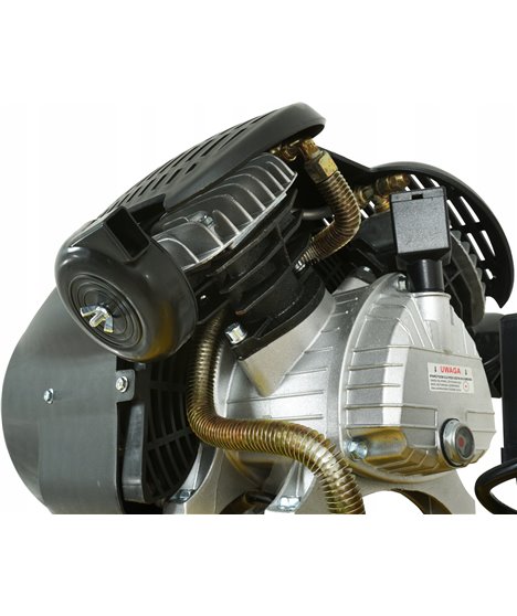 Kompresor sprężarka 230V powietrza olejowy 100l 440l/min 2 tłoki 8 Bar