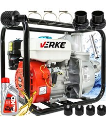 Motopompa pompa do wody spalinowa 3" cale mocna pompa 6,5KM 48000 l/h