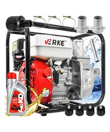 Motopompa pompa do wody spalinowa 2" cale mocna pompa 6,5KM 36000 l/h