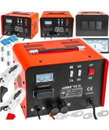 Prostownik samochodowy do akumulatorów z rozruchem 12V 24V 40A ładowarka