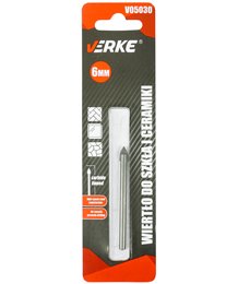Wiertło do szkła i ceramiki 6 mm verke