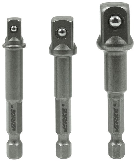 Uchwyty hex do nasadek 1/4", 3/8", 1/2" verke