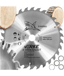 Tarcza piła widiowa tarczowa do cięcia drewna drzewa 300 mm x 32 mm 30t widia