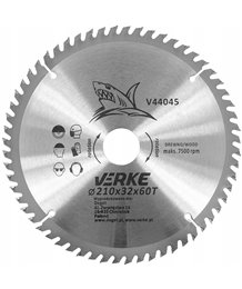 Tarcza piła widiowa tarczowa do cięcia drewna drzewa 210 mm x 32 mm 60t widia