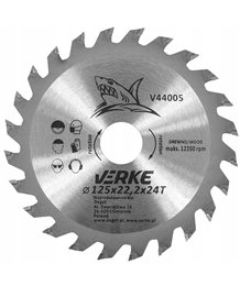 Tarcza piła widiowa tarczowa do cięcia drewna drzewa 125 mm x 22,2 mm 24t widia