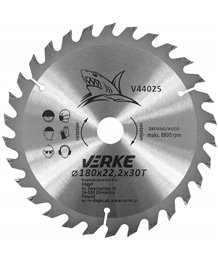 Tarcza piła widiowa tarczowa do cięcia drewna drzewa 180 mm x 22,2 mm 30t widia