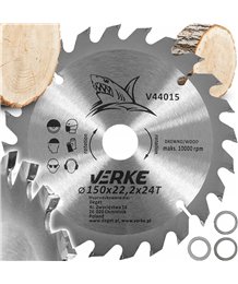 Tarcza piła widiowa tarczowa do cięcia drewna drzewa 150 mm x 22,2 mm 24t widia