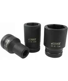 Nasadki udarowe 1" cal zestaw nasadek udarowych 17-41 mm kluczy nasadowych