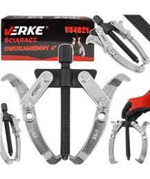Ściągacz łożysk piast dwuramienny 2 ramienny śrubowy 4" 140 mm mocny