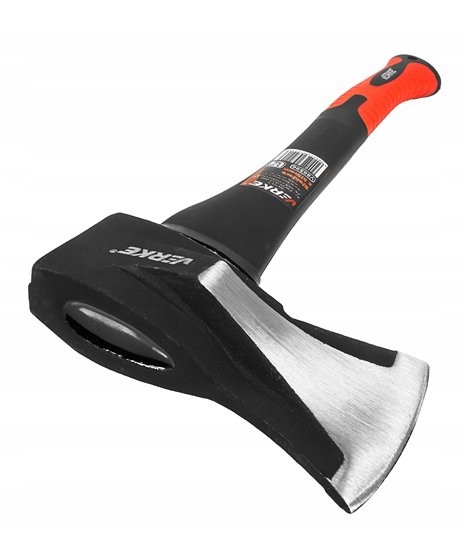 Siekiera rozłupująca do łupania z klinem siekierka 1 kg toporek fiberglass