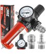 Reduktor powietrza filtr odwadniacz do kompresora gwint 1/2" regulator 10 Bar